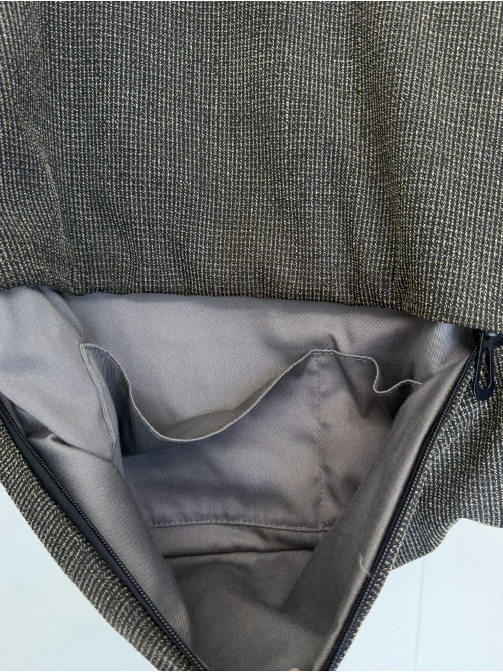 Côte et Ciel Canvas Backpack in Charcoal and Mustard